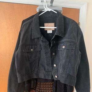 Vintage London Jeans Victorias Secret cropped Jean jacket xl